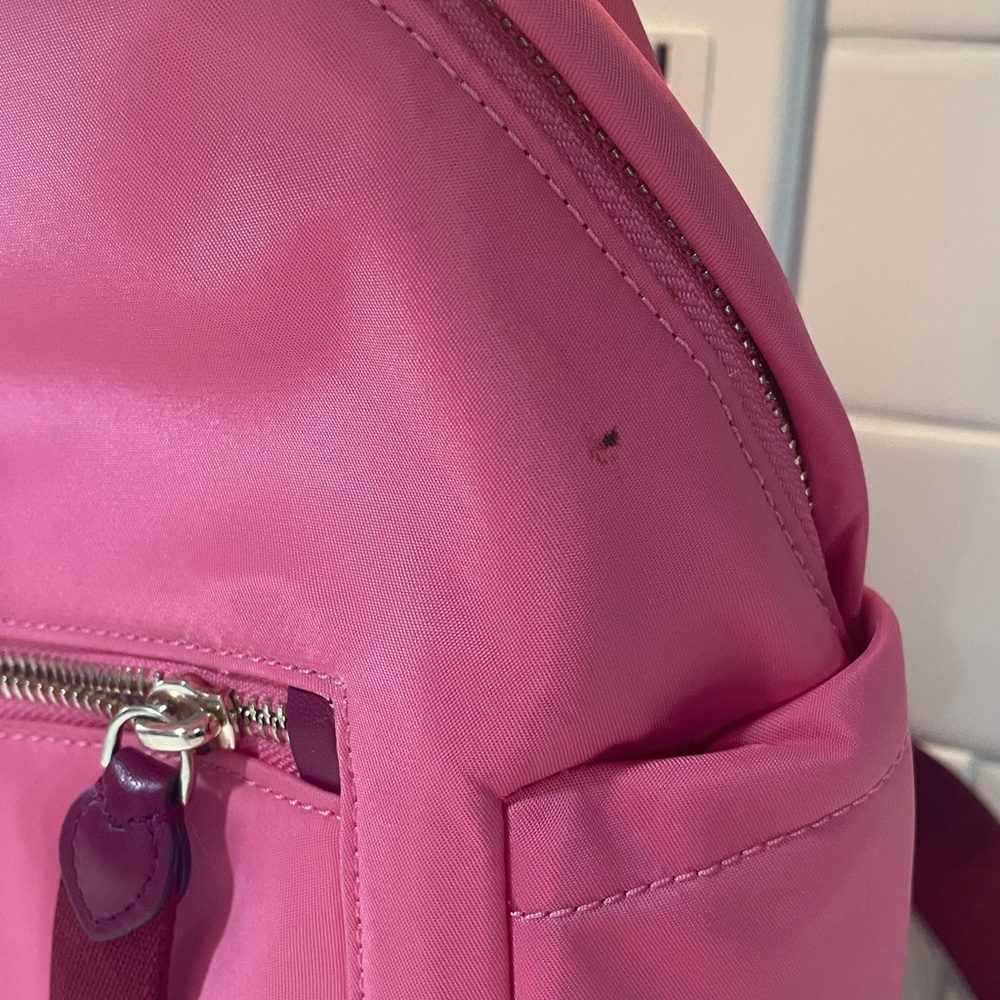 Kate Spade New York Chelsea The Little Better Vibrant Pink Backpack - Picture 4 of 15
